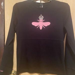 My Flat In London Queen Bee long sleeve T-shirt L